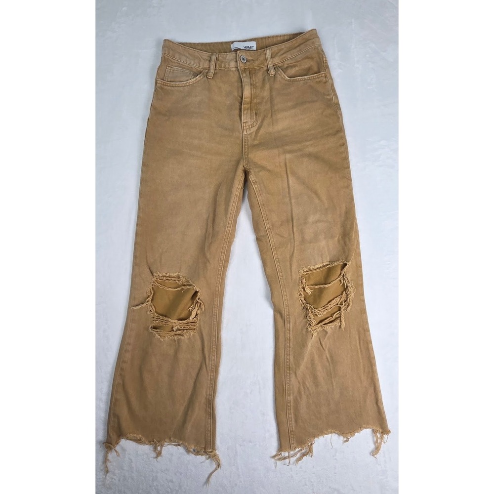Jeans Vervet Womens BBrown 27 High Rise Skinny Denim Ankle Length 2177-79